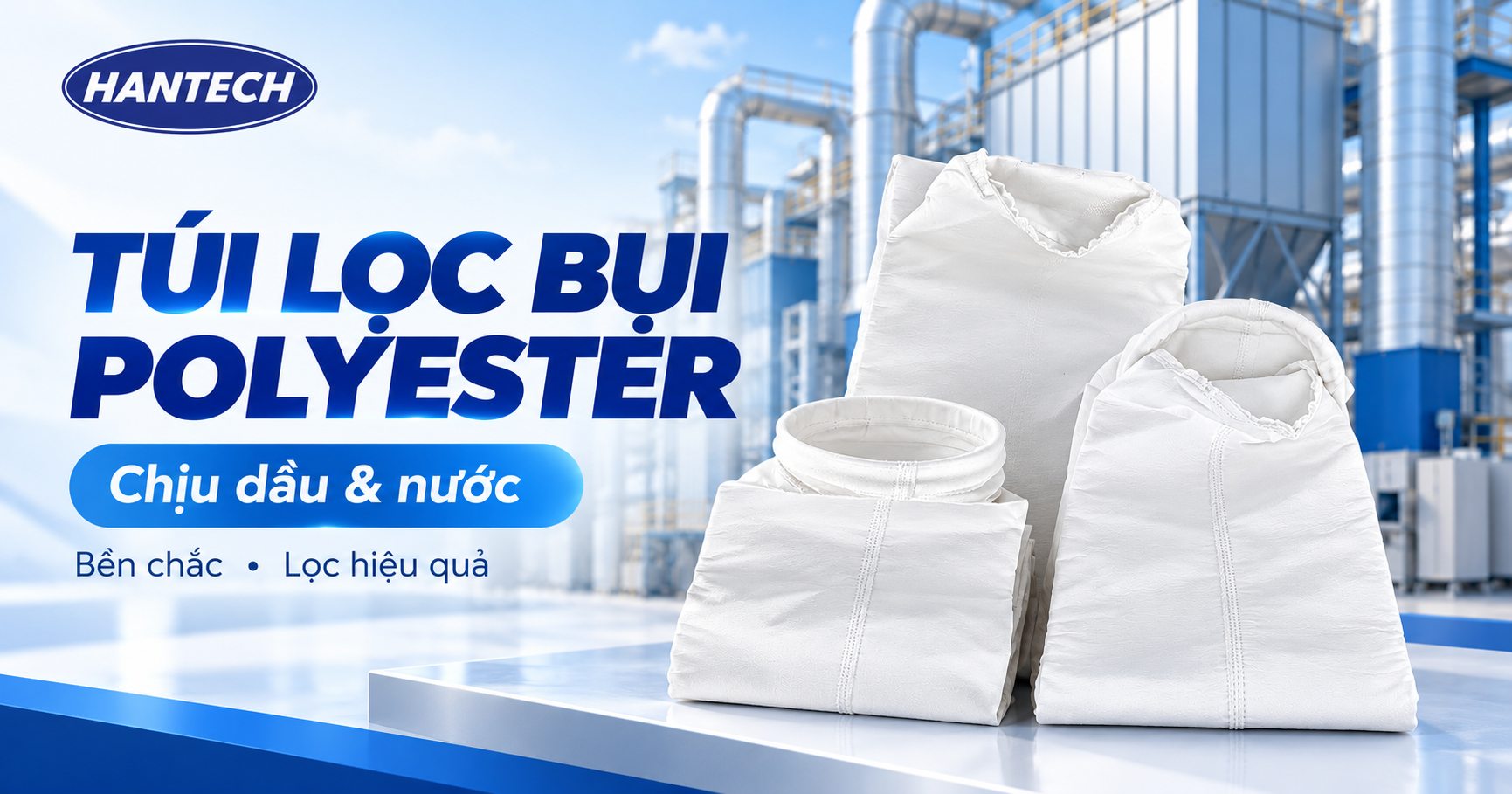 Túi Lọc Bụi Polyester Chống Dầu Chống Nước – Giải Pháp Lọc Bụi Công Nghiệp Bền Bỉ, Hiệu Quả 563281de ac98 4dea 9de7 6028c11b71b9
